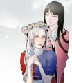 永琳と輝夜+漫画