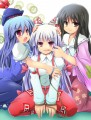慧音と妹紅と輝夜