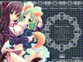 メイド服おぱんつ猫耳＋犬耳/白桃