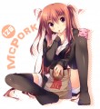 マックポーク娘/桑島黎音@ニーソ