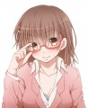 【リク８】眼鏡装着の美琴さん/ひろ