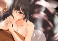恥らうこころ　湯煙のむこう/紫色