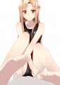 12時間以内に8RTされたらスク水(黒)のアスナを描きなさい！/クレイ・マモル