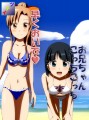 アスナちゃんと直葉ちゃんと海/ツティ