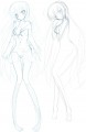 抱き枕　ラフ