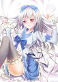 銀髪ちゃんと青いリボン/はくだ　とふ
