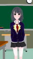 教室の女の子