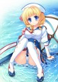 comic1☆7用新刊表紙(:3冫 ﾉ)ﾉモンハン受付嬢