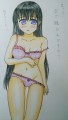 女の子(色鉛筆塗り)