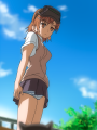 この角度でパンツが見えないのは不自然だとミサカは・・・