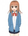 パーカーの女の子