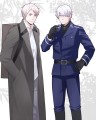 【ヘタリア＆蟲師】ギンコと兄さん衣装とっかえっこ