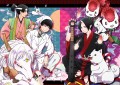 白いもふもふ対決