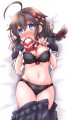 黒いレースの境界線、守る人は今日はいません
