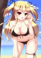 紐ビキニは黒が至高