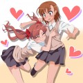 黒子→→→美琴