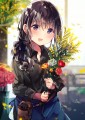 君はかわいいお花屋さん