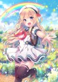 【 天気雨と朝露の虹 】