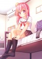 学校に行く妹