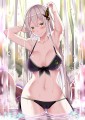 水浴びドナさん