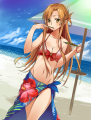 水着なアスナ
				/Juu.