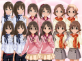【立ち絵】モバマスニュージェネレーションｽﾞ私服ver【配布】