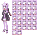 ゆかりさんの表情差分を作ってみたよ